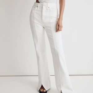 White Madewell Flare jeans